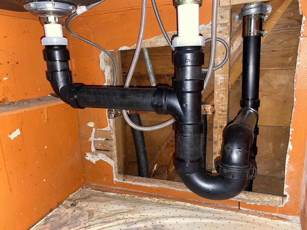 Professional Garbage Disposal Repair equipment and tools on the job in Narberth